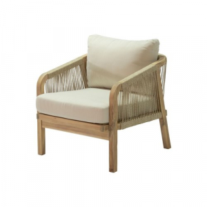 Комплект деревянной мебели JOYGARDEN Rimini XL акация, роуп, олефин натуральный, бежевый Фото 10