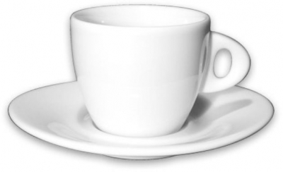 Кофейная пара для латте Ancap Galileo фарфор белый Фото 1