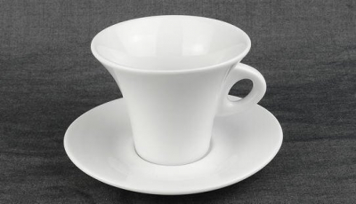 Кофейная пара для латте и горячего шоколада Ancap Aida фарфор белый Фото 5