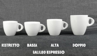 Кофейная пара для двойного эспрессо Ancap Galileo фарфор белый Фото 6