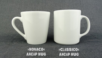 Кружка фарфоровая Ancap Monaco фарфор белый Фото 6