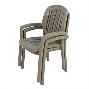 Кресло пластиковое Nardi Ponza полипропилен тортора Фото 3