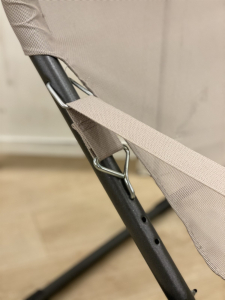 Кресло-шезлонг металлическое складное Fiam Fiesta XL алюминий, текстилен Фото 13