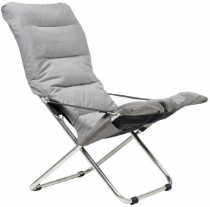 Кресло-шезлонг металлическое складное Fiam Fiesta Soft алюминий, олефин Фото 1