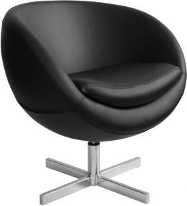 Кресло дизайнерское Beon A686 металл, экокожа черный Фото 1