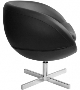 Кресло дизайнерское Beon A686 металл, экокожа черный Фото 3