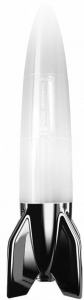 Светильник пластиковый настольный Qeeboo V-2 Schneider IN полиэтилен серебристый, белый Фото 8