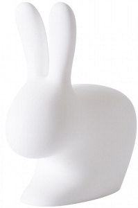 Светильник пластиковый напольный Qeeboo Rabbit OUT полиэтилен полупрозрачный Фото 7