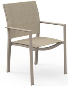 Кресло дизайнерское Talenti Touch алюминий, ткань тортора Фото 1