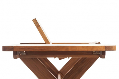 Стол деревянный раздвижной WArt Focus 180 ироко Фото 4