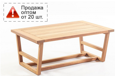 Столик деревянный кофейный WArt Nova OS ироко Фото 1