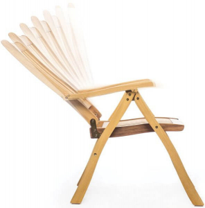 Кресло деревянное складное WArt Salt ироко Фото 2