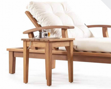 Столик деревянный кофейный WArt Mini ироко Фото 4