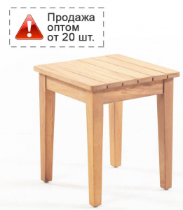 Столик деревянный кофейный WArt Mini ироко Фото 1