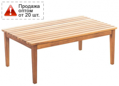 Столик деревянный кофейный WArt Trend OS ироко Фото 1