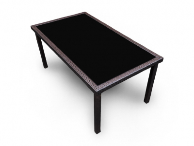 Комплект плетеной мебели Astella Furniture Соломон сталь, искусственный ротанг, ткань бежевый, коричневый Фото 3