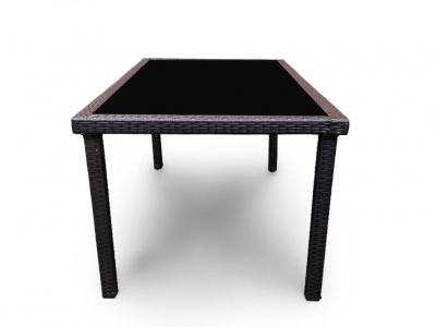 Комплект плетеной мебели Astella Furniture Соломон сталь, искусственный ротанг, ткань бежевый, коричневый Фото 4