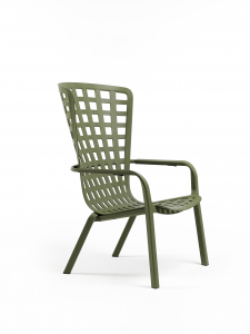 Лаунж-кресло пластиковое Nardi Folio стеклопластик агава Фото 19