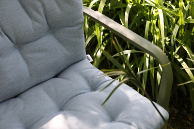Кресло-качалка пластиковое с подушкой Nardi Folio стеклопластик, акрил агава, голубой Фото 7
