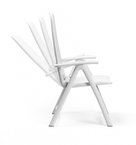Кресло пластиковое складное Nardi Darsena стеклопластик белый Фото 9