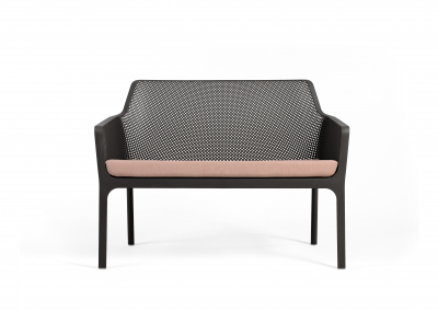 Диван пластиковый Nardi Net Bench стеклопластик антрацит Фото 7