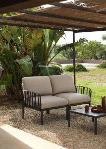 Кресло пластиковое с подушками Nardi Komodo Poltrona стеклопластик, TECH антрацит, панама Фото 5