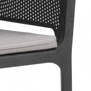 Подушка для кресла Nardi Net Sunbrella серый Sunbrella Фото 4