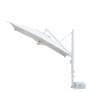 Зонт профессиональный 3.5х3.5 м Scolaro Galileo Starwhite алюминий, акрил белый, слоновая кость Фото 10