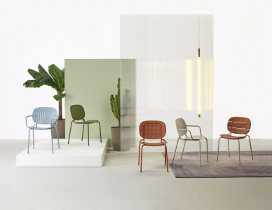 Стул металлический Scab Design Si-Si сталь тортора Фото 6