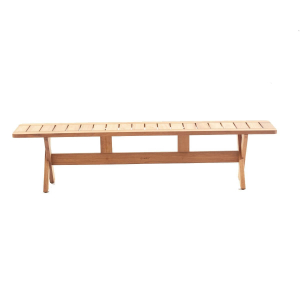 Скамейка деревянная WArt Focus Bench 200 ироко Фото 3