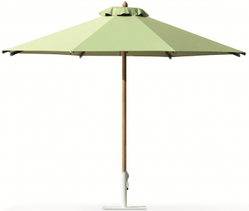 Зонт профессиональный Ethimo Classic дуб, акрил зеленый Фото 1