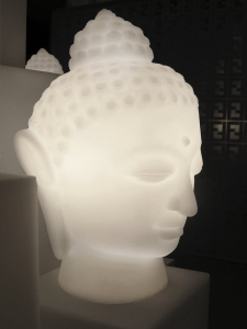 Светильник пластиковый настольный Будда SLIDE Buddha Lighting полиэтилен белый Фото 7