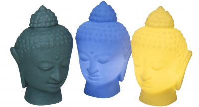 Светильник пластиковый настольный Будда SLIDE Buddha Lighting полиэтилен голубой Фото 5