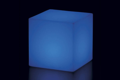 Светильник пластиковый Куб SLIDE Cubo 25 Lighting LED полиэтилен белый Фото 8