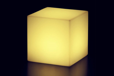 Светильник пластиковый Куб SLIDE Cubo 25 Lighting LED полиэтилен белый Фото 9