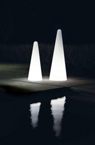 Светильник пластиковый Конус SLIDE Cono Lighting IN полиэтилен белый Фото 8