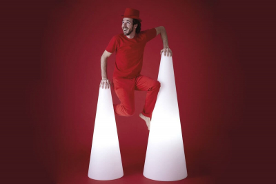 Светильник пластиковый Конус SLIDE Cono Lighting IN полиэтилен белый Фото 9