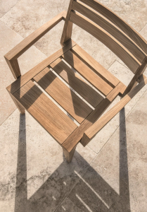 Кресло деревянное Ethimo Ribot тик натуральный Фото 22
