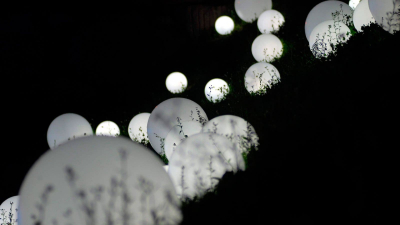 Светильник пластиковый Шар 30 SLIDE Globo Lighting LED полиэтилен белый Фото 12