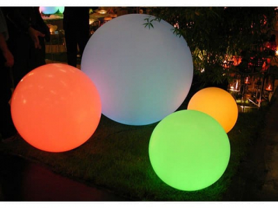 Светильник пластиковый Шар 40 SLIDE Globo Lighting LED полиэтилен белый Фото 7