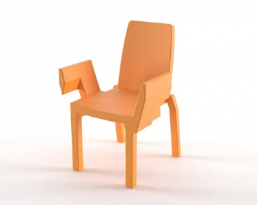 Кресло пластиковое SLIDE Doublix Standard полиэтилен Фото 8