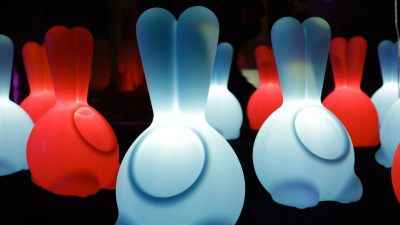 Светильник пластиковый Кролик SLIDE Jumpie Lighting полиэтилен Фото 4