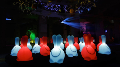 Светильник пластиковый Кролик SLIDE Jumpie Lighting полиэтилен Фото 12