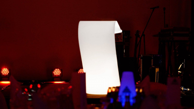 Трибуна пластиковая светящаяся SLIDE Swish Lighting полиэтилен белый Фото 6