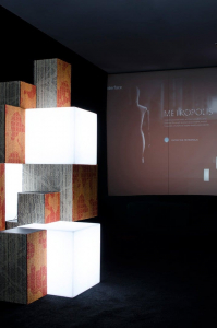 Светильник пластиковый Куб SLIDE Cubo 40 Lighting IN полиэтилен Фото 7