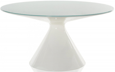 Стол стеклянный SLIDE Ed Standard полиэтилен, закаленное стекло Фото 1