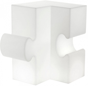 Светильник пластиковый Пазл SLIDE Puzzle Corner Lighting полиэтилен белый Фото 1