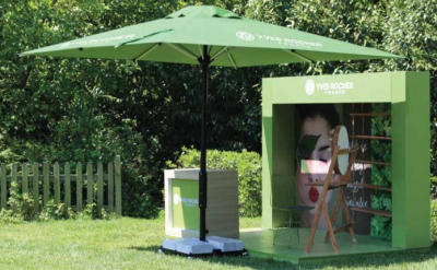 Зонт профессиональный 3.5х3.5 м THEUMBRELA SEMSIYE EVI Lux Telescopic алюминий, олефин Фото 9