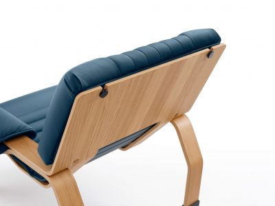 Кресло мягкое B-LINE Supercomfort дуб, натуральная кожа Фото 13