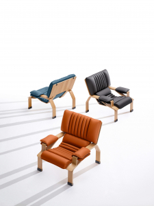 Кресло мягкое B-LINE Supercomfort дуб, натуральная кожа Фото 15